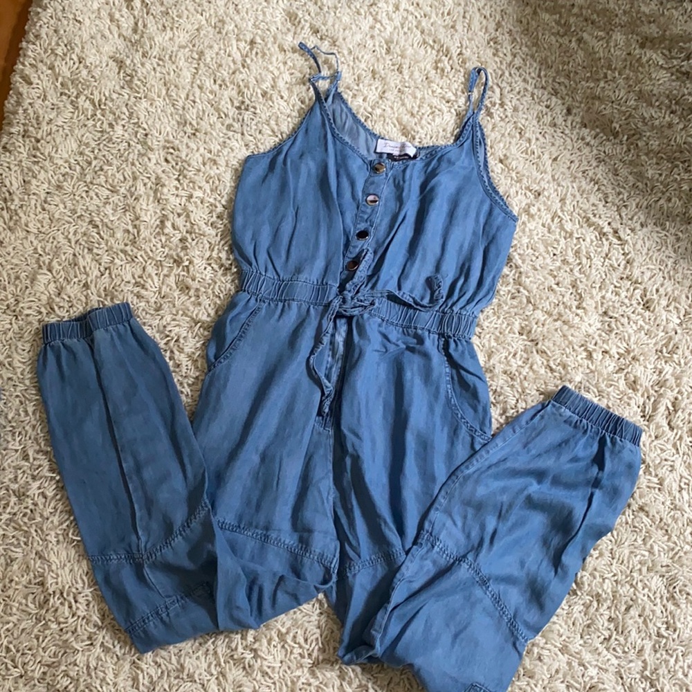 Blue denim jumper